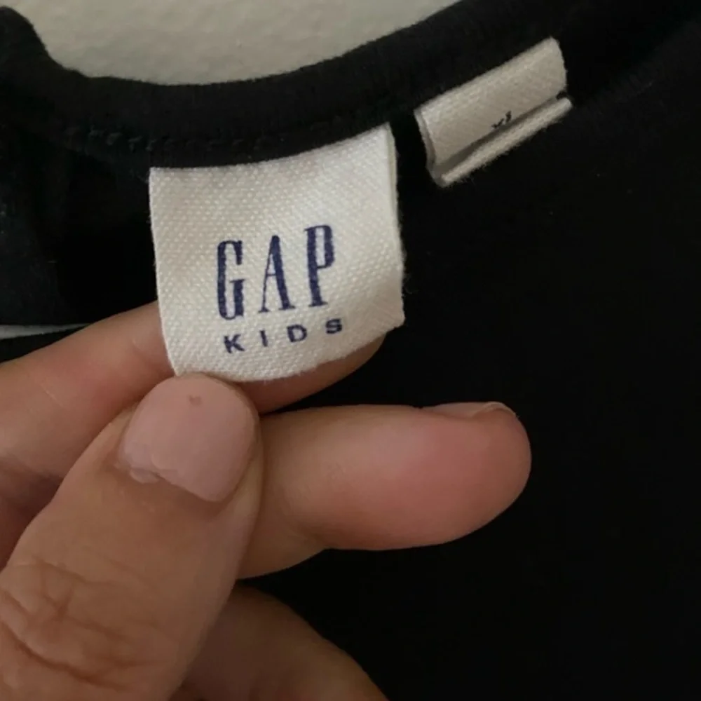 Gap Kids‎ black and gold dress short sleeve